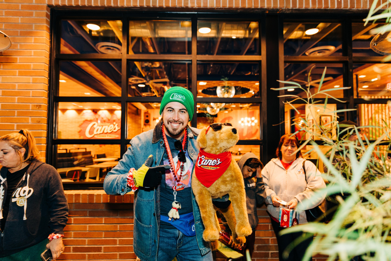 Raising Cane's restaurant exterior